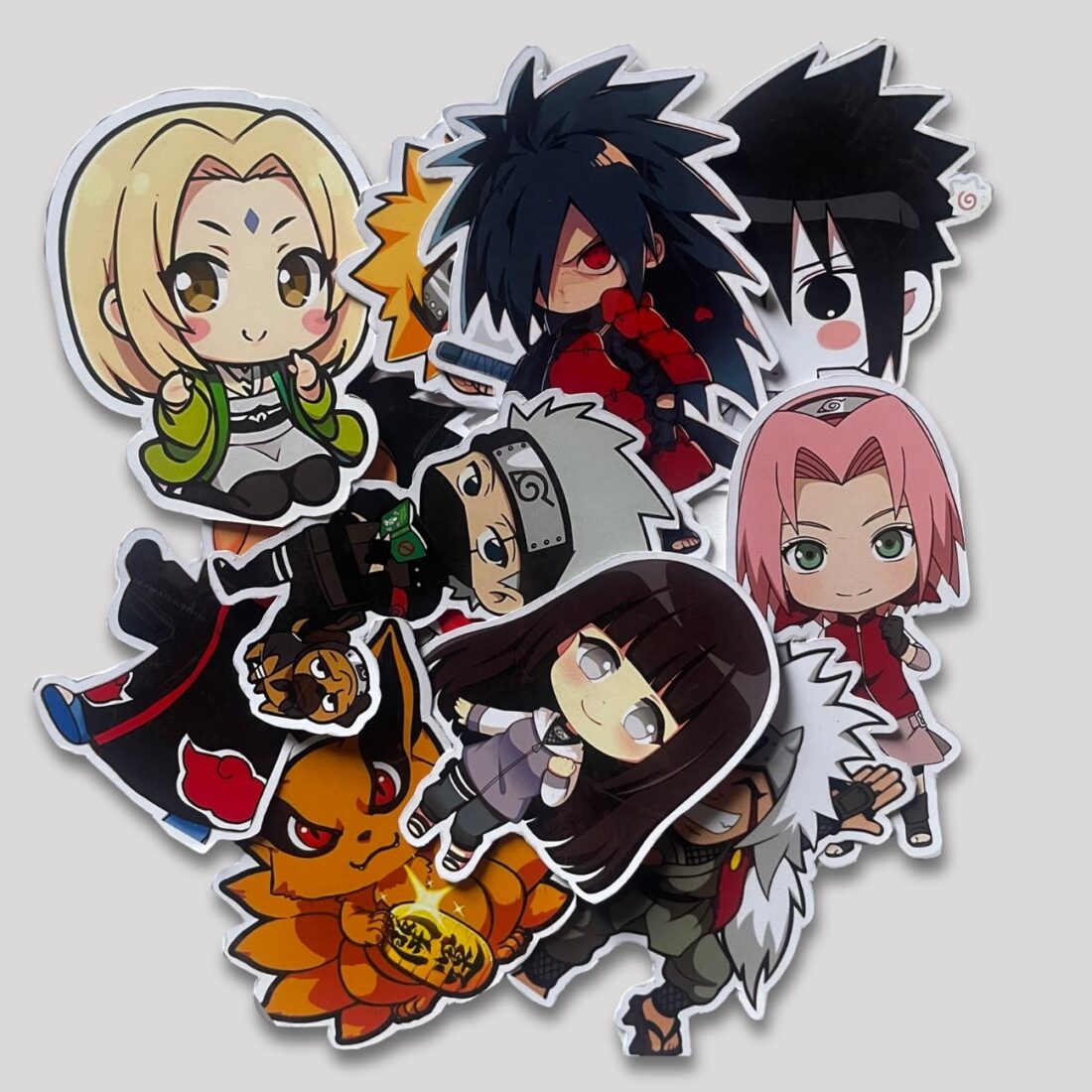 Naruto Chibi Kawaii Stickers (Set Of 12)